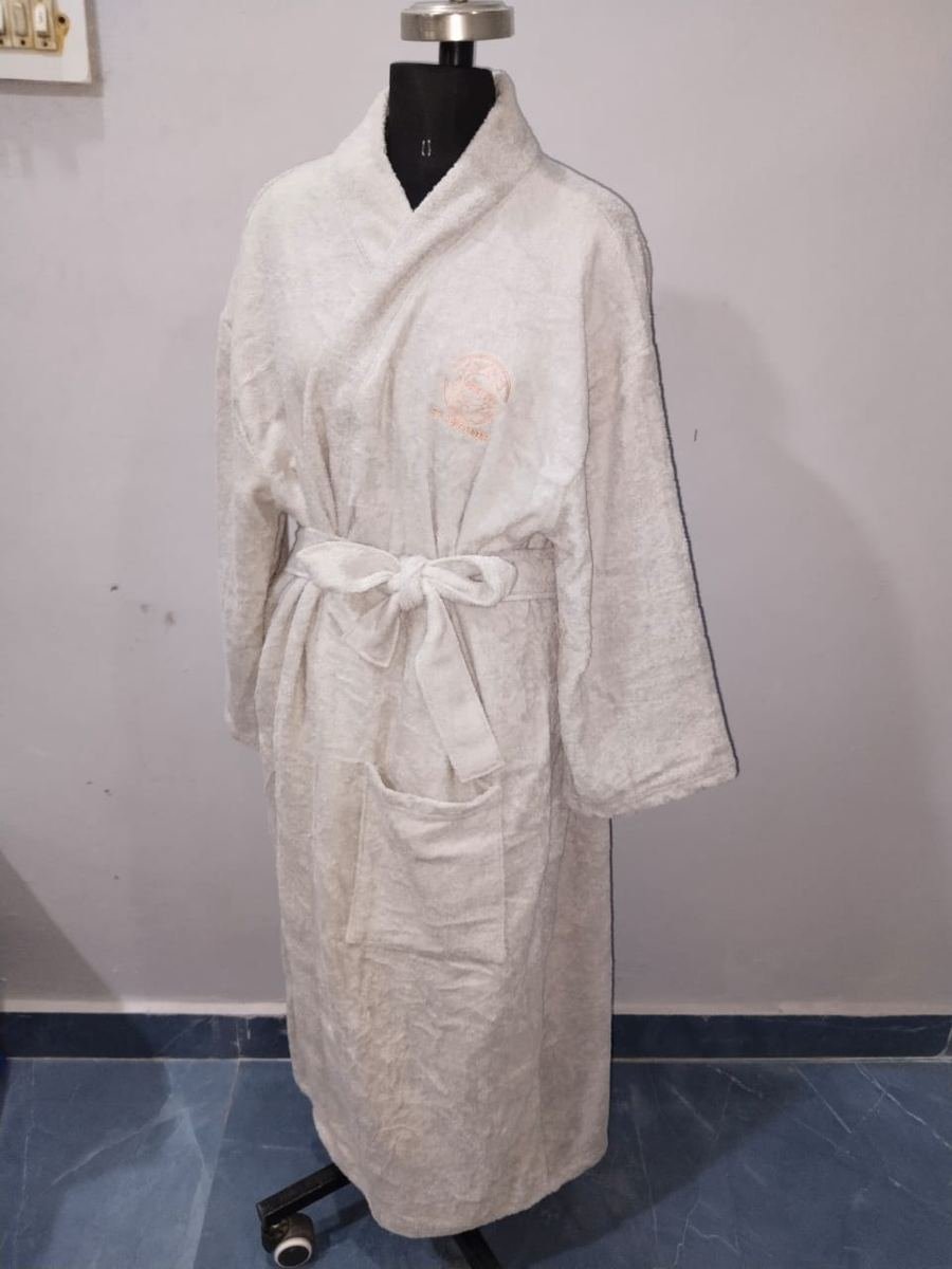 Terry bath robe