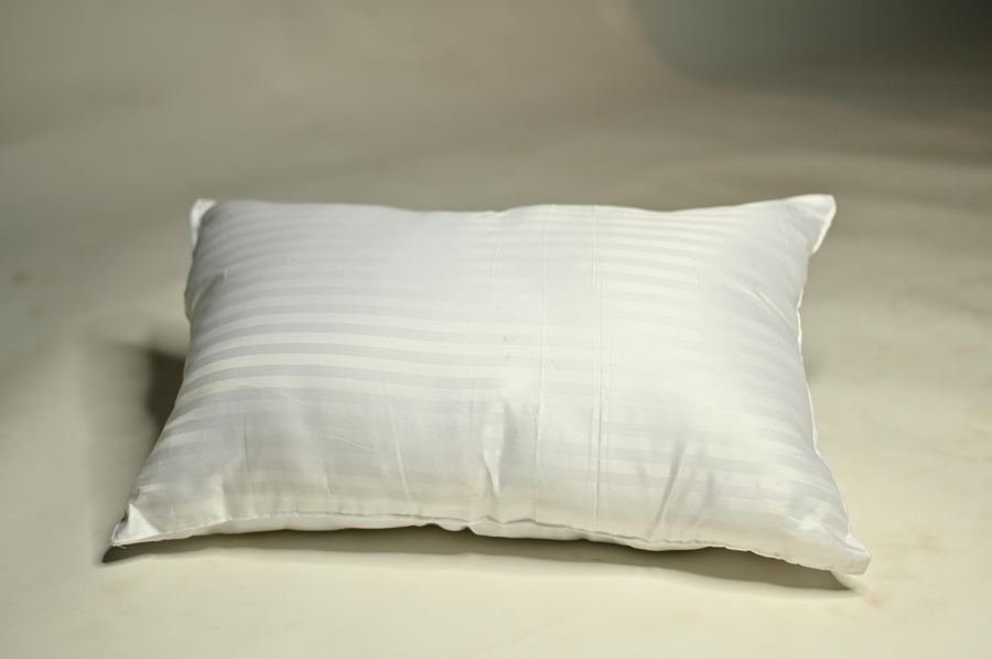 Hospital bed linen and pillows